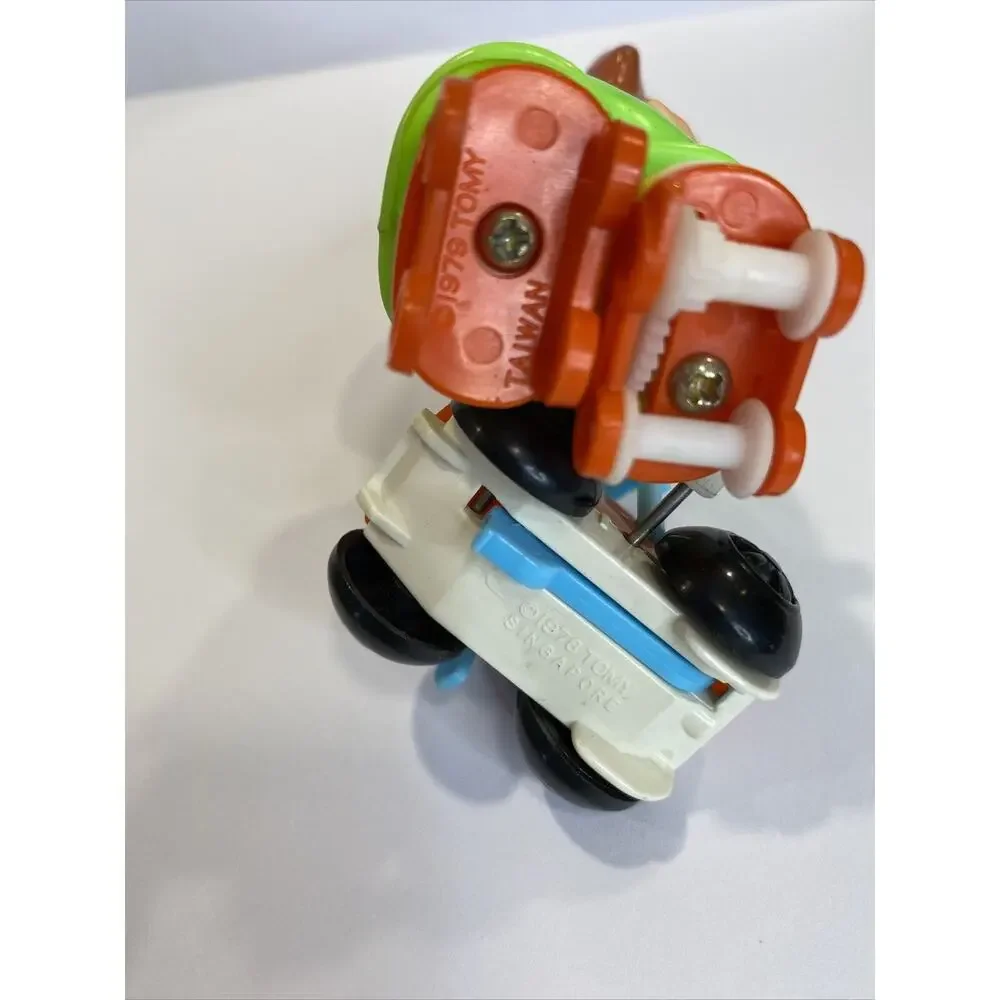 VINTAGE TOMY Wind-Up Plastic Toys Mickey Mouse 1977 78 79 Skating Girl Truck